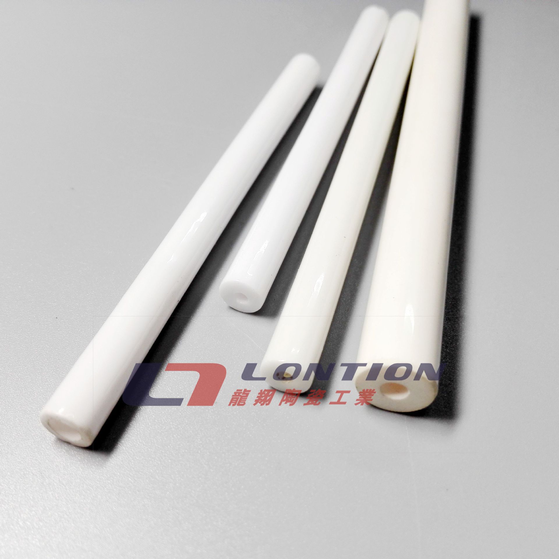 厂家直销 95瓷99瓷高温陶瓷管 氧化铝陶瓷管 陶瓷发热管