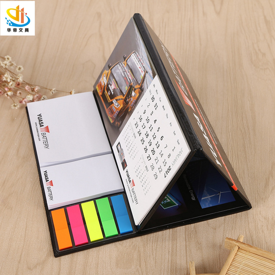 組合便簽本廠家定制韓國文具 硬殼斜面便利貼 站立式記事貼定做