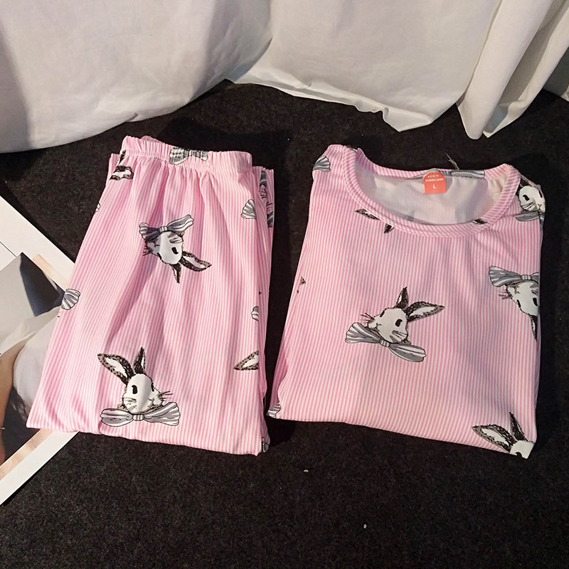 厚款SMX竖条围巾兔长袖 150克长袖主图平铺 (8)