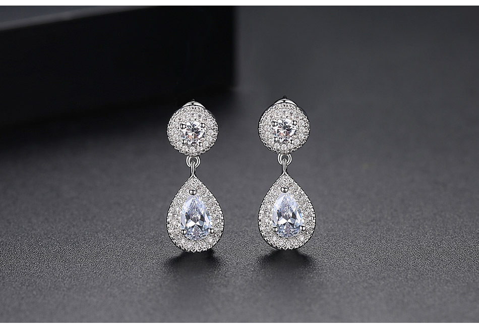 Aaa Zircon Earrings Fashion Accessories display picture 2