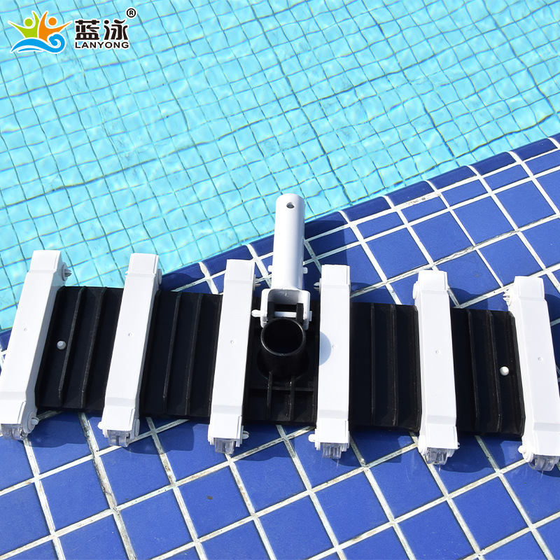 游泳池吸污头19寸黑白加强 泳池清洁吸池头 游泳池吸污机设备