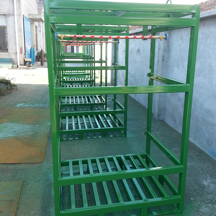 供应 高质量储运设备箱体集装格 氢气卧式立式气瓶集装格|ms