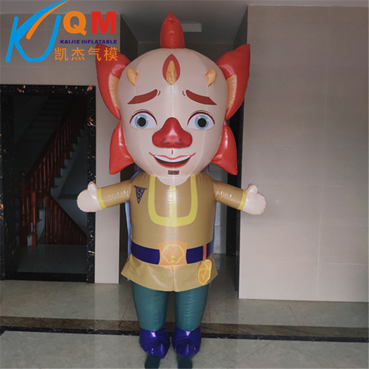充气卡通 充气人偶 活动广告人气模定制 吉祥物充气气模人偶服