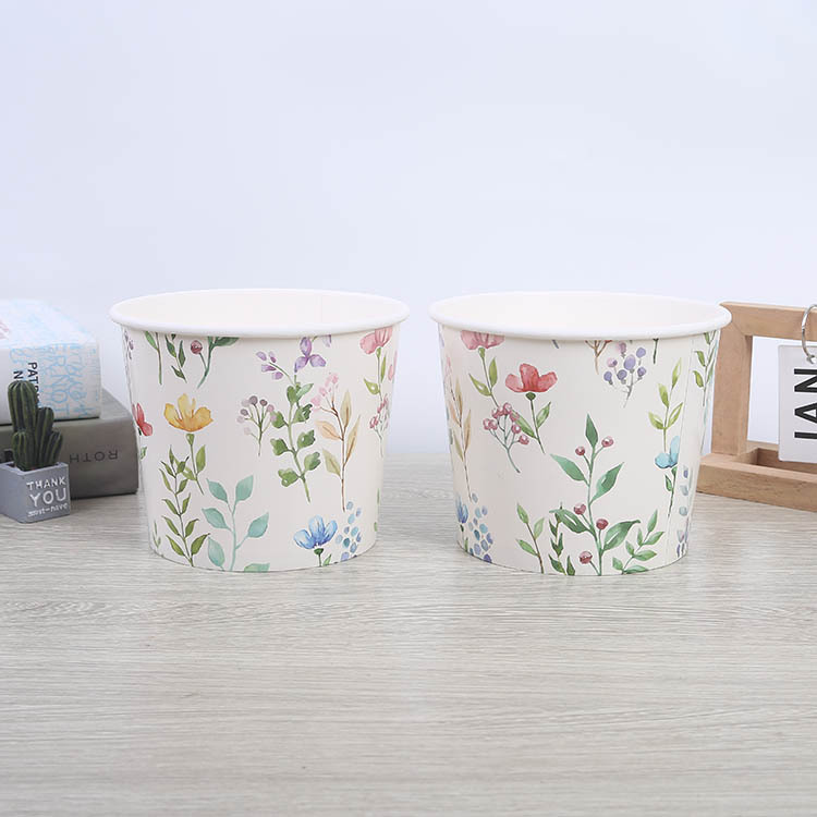 Disposable Paper Bowl, Paper Bucket, Paper Cup, Fast Food Takeaway Packaging Bucket, Family Bucket, Christmas Paper Bucket