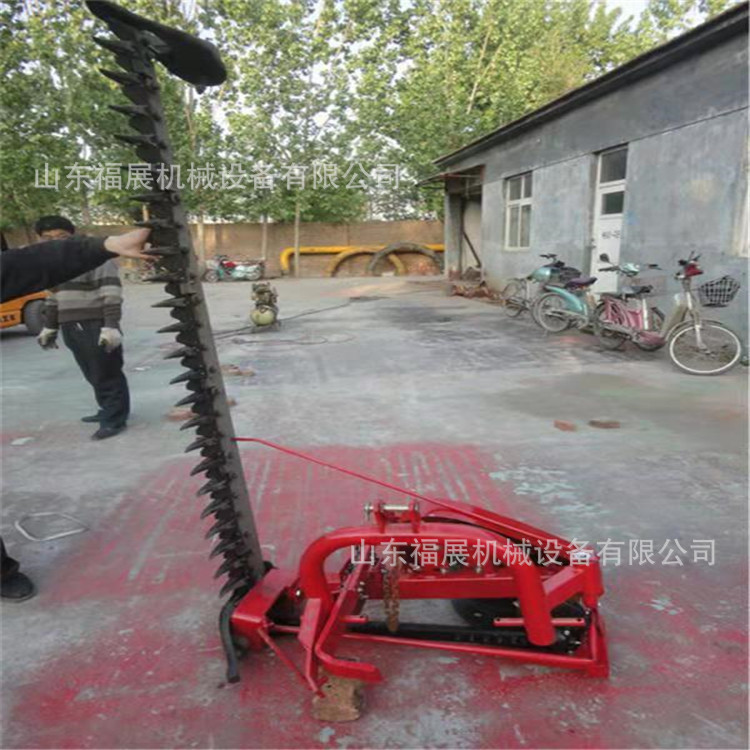 往复式牧草苜蓿割草搂草机 多功能割搂机 四轮后置式割草机厂家供