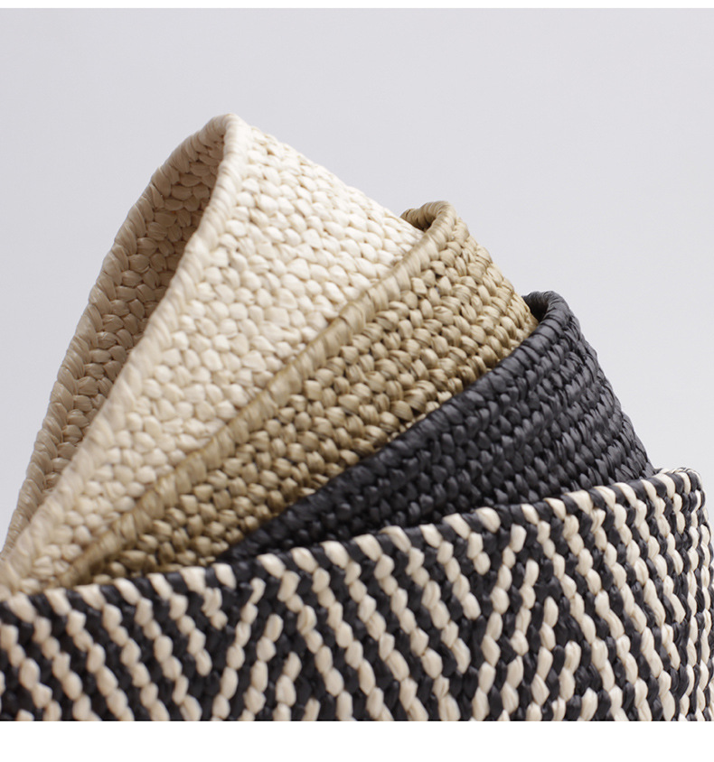 Classic Style Style Classic Style Geometric Plastic Wood Straw Women's Woven Belts