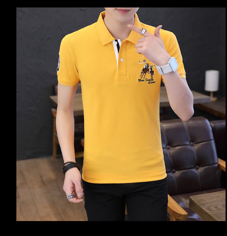 Polo homme en coton - Ref 3442837 Image 30