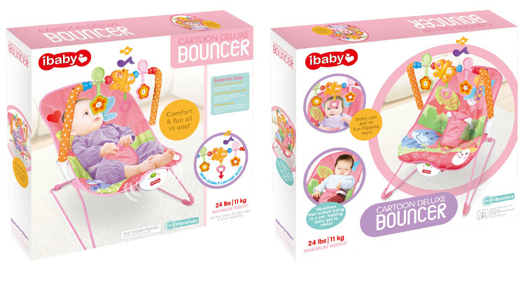 多功能婴儿摇椅躺椅 哄娃震动摇椅 可拆卸0-36个月宝宝安抚椅详情图7