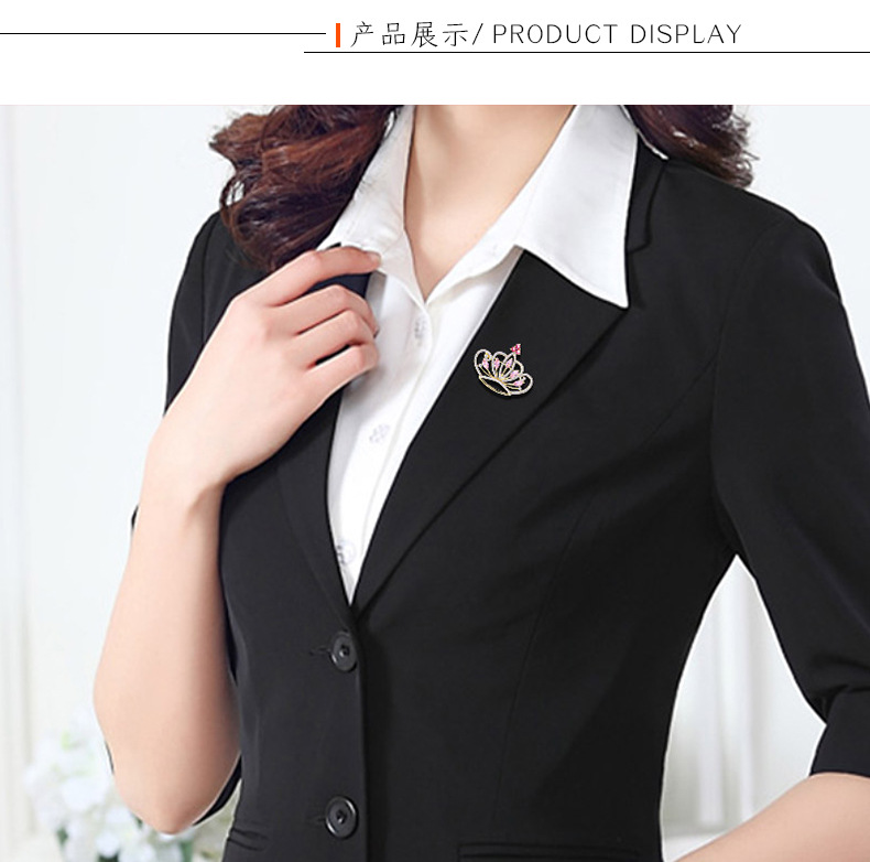 Korean Sweater Accessories Women Coat Pin Cardigan Simple Coat Accessories display picture 13