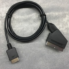 compatible with Sony PS2/PS3 SCART RGBS brush head cable, SONY PS game console connects to EU regulation color monitor cable