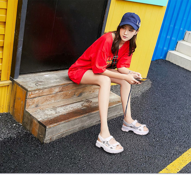 Chaussures été pour femme en Caoutchouc - Ref 3345786 Image 6