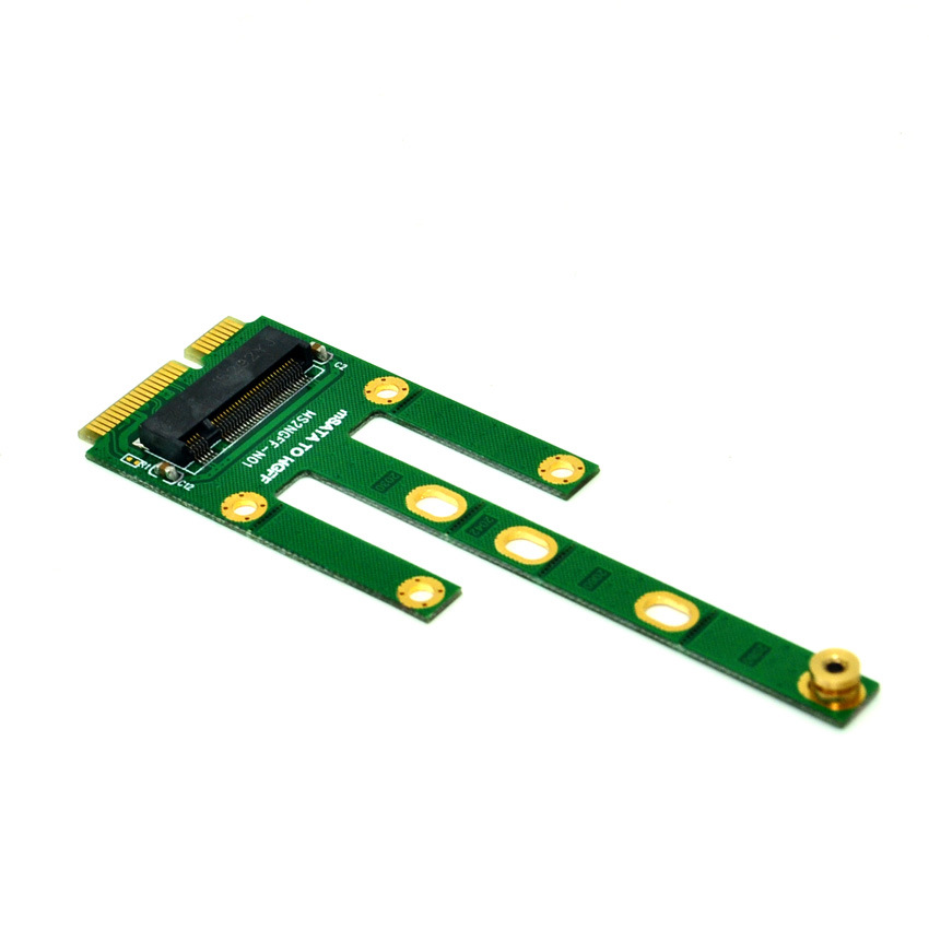 M.2 NGFFתmSATAת�ӿ�̨ʽ���ʼǱ�����SSD��̬Ӳ����չ��ת����