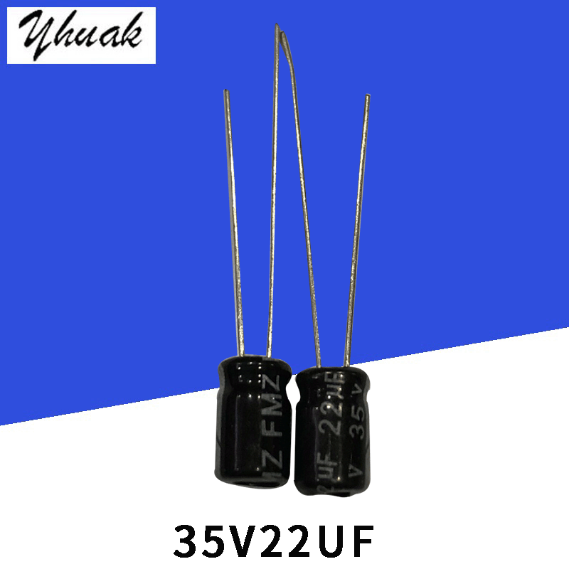 原厂热销35V22UF 5*7高品质铝电解电容生产定制|ms