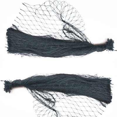 黑色尼龙防蛇加粗特粗网防逃网各种规格单双主线网|ms