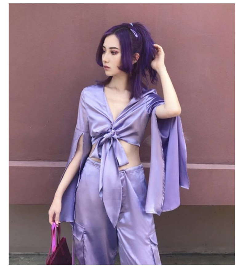 Costume femme en Satin - Ref 3335418 Image 14