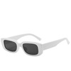 Sunglasses, square trend fashionable glasses, 2020, European style