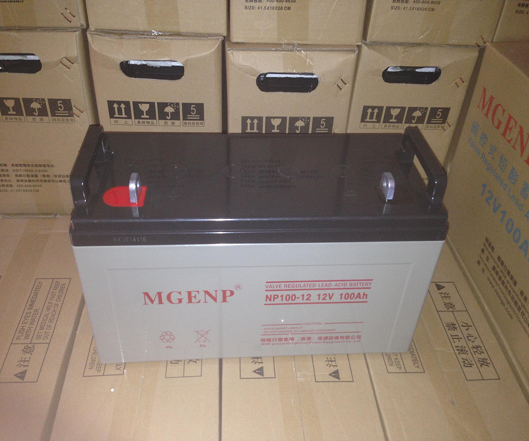 阀控式MGENP 12V100AH UPS电池 铅酸免维护电瓶 太阳能电池