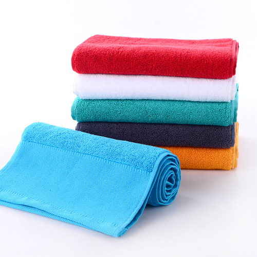Manufacturer wholesale pure cotton broken sports towel gym yoga outdoor running sweat-absorbent sports towel can be made with logo