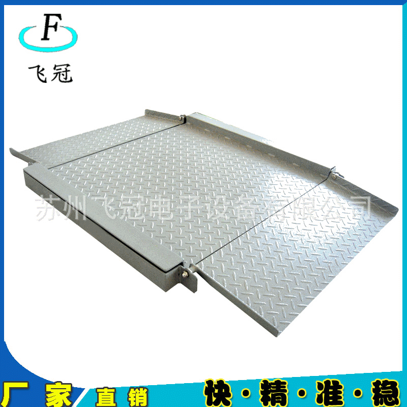 食品厂 水电子地磅秤苏州飞冠厂家制造碳钢不锈钢 水电子平台秤