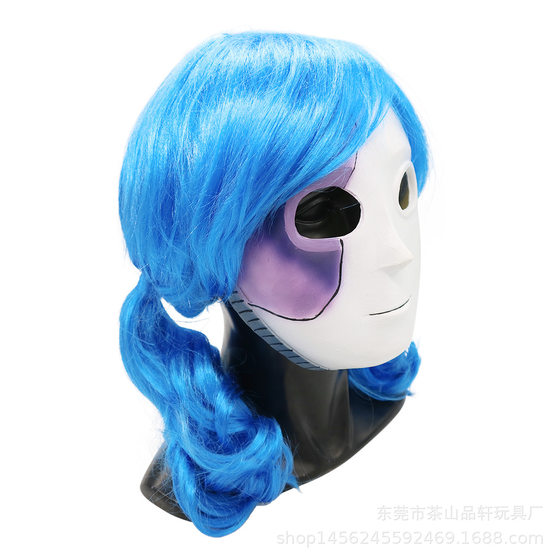 Sally face sally face playful face game around Halloween latex mask mask Cosplay
