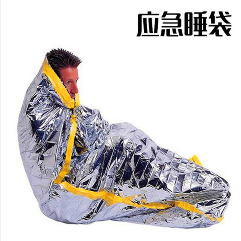 出口日本应急睡袋 户外救生毯求生毯急救毯保温毯野外防晒太空毯