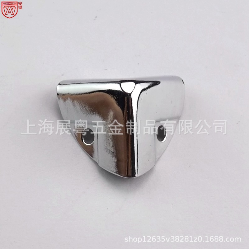 AW022 - 23 caja de madera pequeña caja de esquina, borde de esquina, ángulo recto, código de esquina, accesorios de maletas de esquina, maletas de aviación