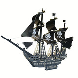 Деревянная реалистичная головоломка, модель корабля для детей и взрослых, игрушка, DIY