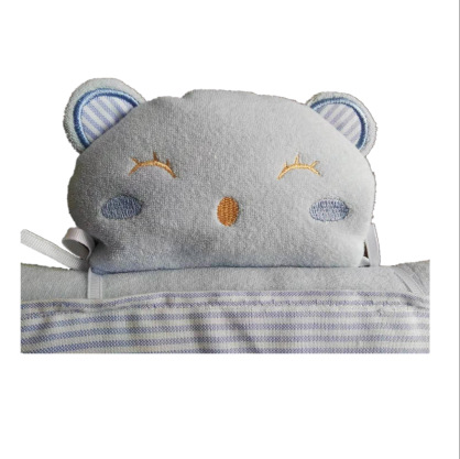 儿童节礼品韩版长方形婴儿定型枕动物图案儿童纯棉防偏头枕