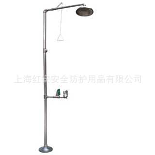 上海红安90906600(X-I型) 不锈钢简易复合功能洗眼器紧急冲淋冲眼