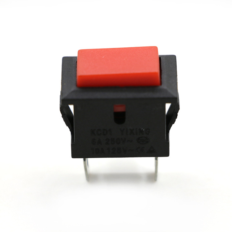 制造商提供黑色塑料按钮开关