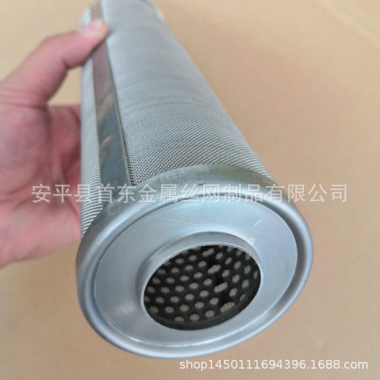 前置净水过滤器自来水304不锈钢过滤网筒316过滤桶