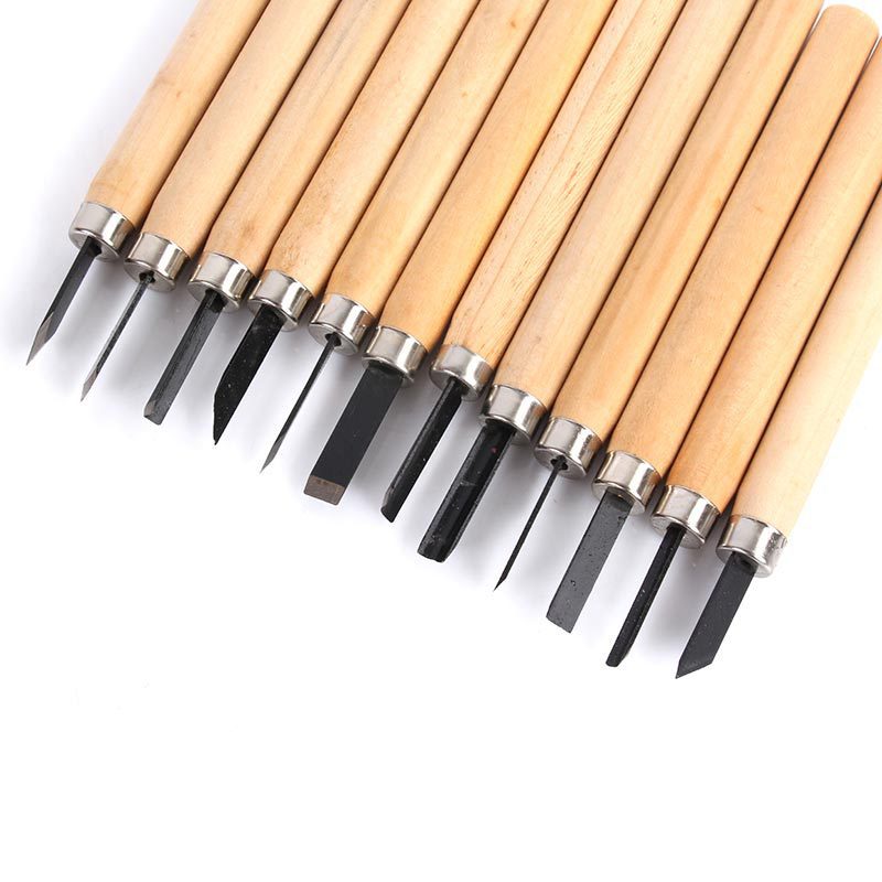 安捷顺锰钢禾木手工雕刻刀 美工用品木工刻刀 DIY模型木雕刻刀