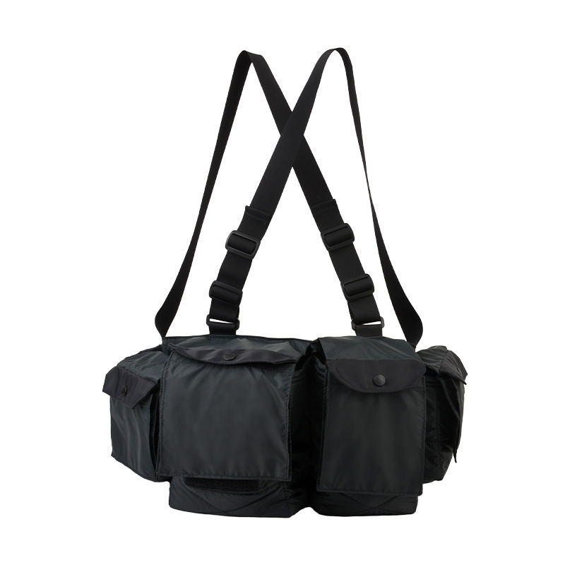 Yeud doble hombro fotografía chaleco cintura bolsa SLR correa de la Cámara crossbody lente de disparo rápido bolsa de carga digital