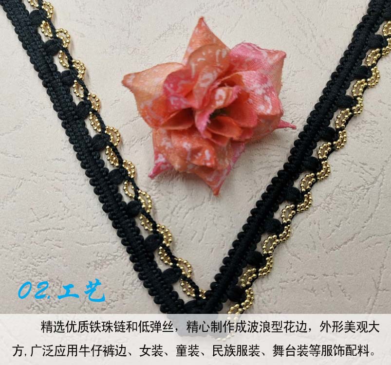 珠链长城边花边8