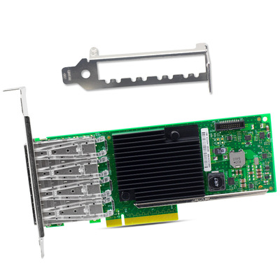 全新兼容intel XL710BM1芯片 PCI-E 四口万兆光纤网卡 X710-DA4|ms