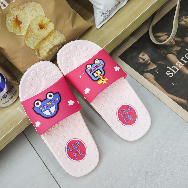 儿童拖鞋夏季男宝宝凉托鞋女童可爱小公主室内防滑软底中大童居家|ru