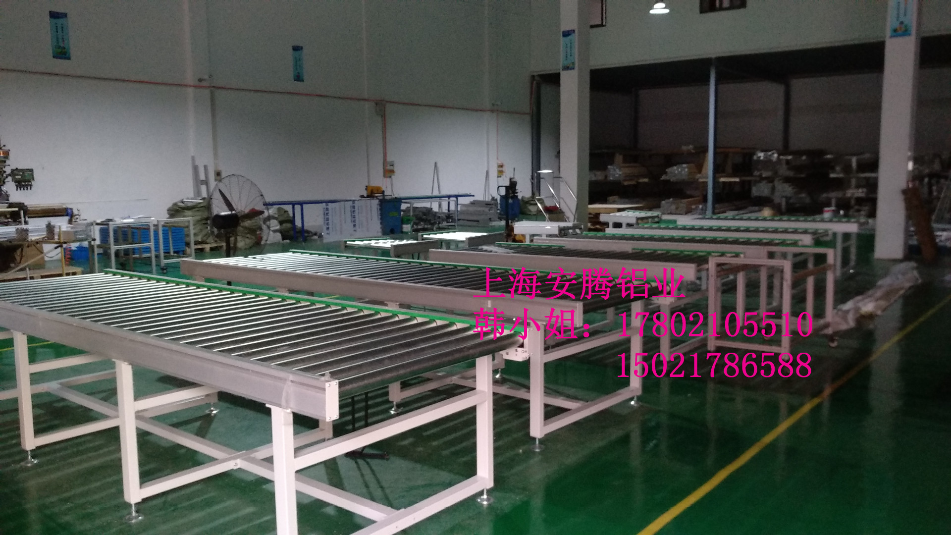 无动力滚筒输送线/双层重载 倍数链输送线