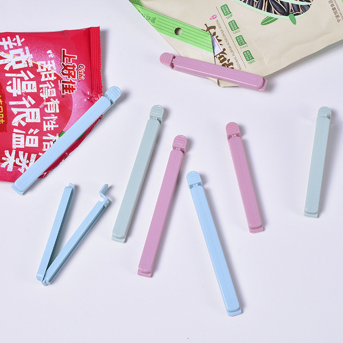 Mini sealing artifact, snack preservation plastic food bag clip, powerful moisture-proof sealing clip, multi-functional sealing clip