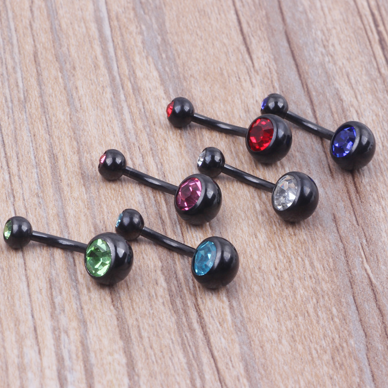 Labret piercing jewelry detail image