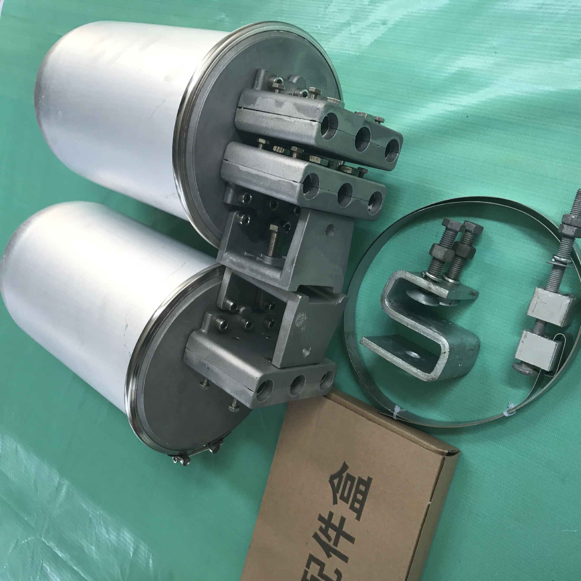 ADSS光缆金具用金属接头盒  OPGW炮筒型铝合金接线盒 厂家生产