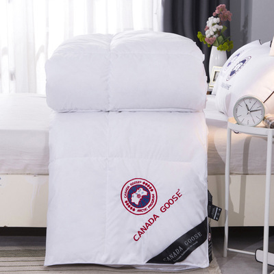 厂家直销加拿大大鹅羽绒被爆款高档礼品被 诚招微商代理 一件代发