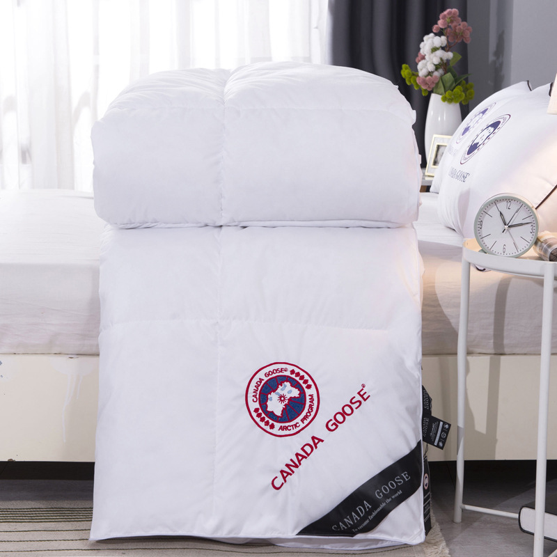 厂家直销加拿大大鹅羽绒被爆款高档礼品被 诚招微商代理 一件代发
