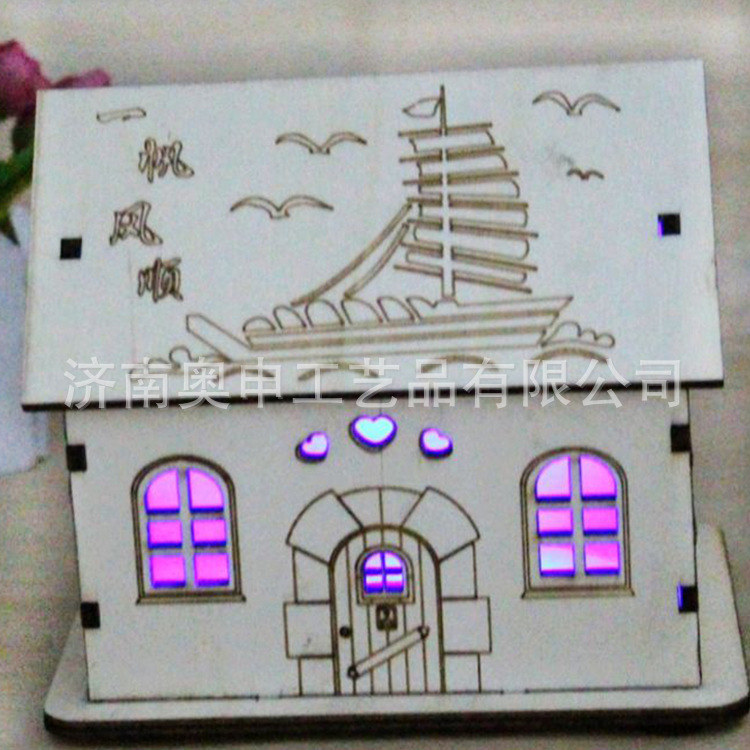 济南奥申创意木盒存钱罐加工定制