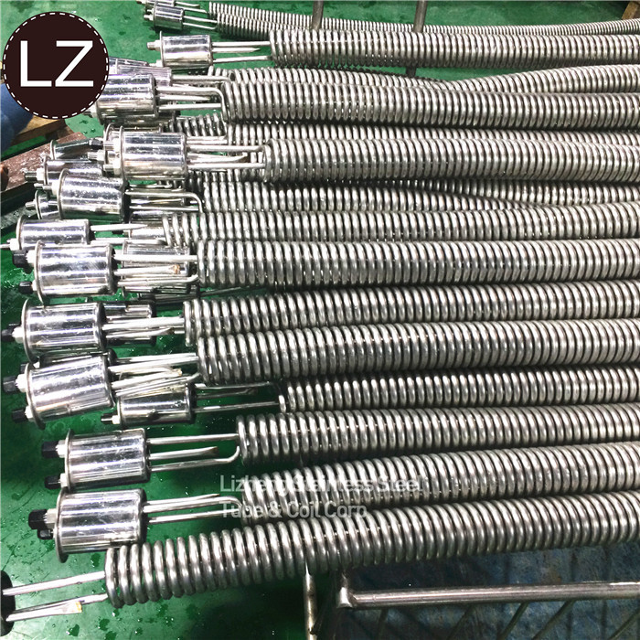 304不锈钢太空能58型70型加热盘管 太阳能不锈钢盘管加工定制