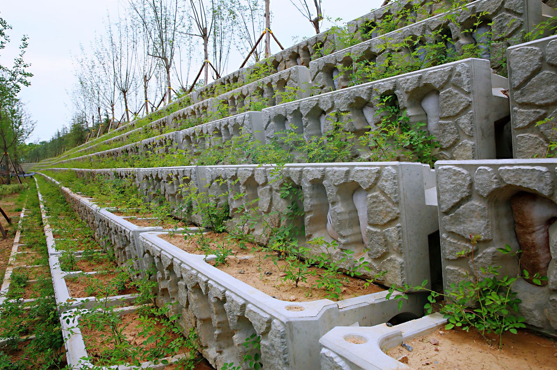 挡土墙装饰效果图大全,别墅挡土墙装修图片,挡土墙装饰(第3页)_大山谷图库