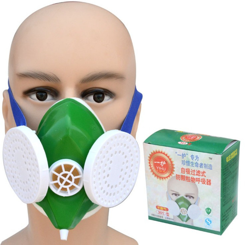 Masque anti pollution en Caoutchouc et plastique - Antipoussière - Ref 3403893 Image 1