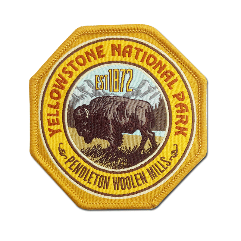 校服园标臂章肩章 包边织唛徽章布贴 幼儿园刺绣布标织标胸章