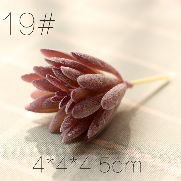 シミュレーション多肉植物卸売り小多肉優品偽緑植壁室内外装飾組み合わせ植毛リアル肉