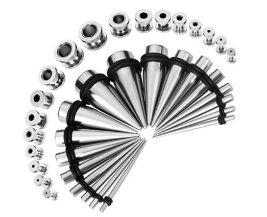 Pointed titanium steel lip stud product view