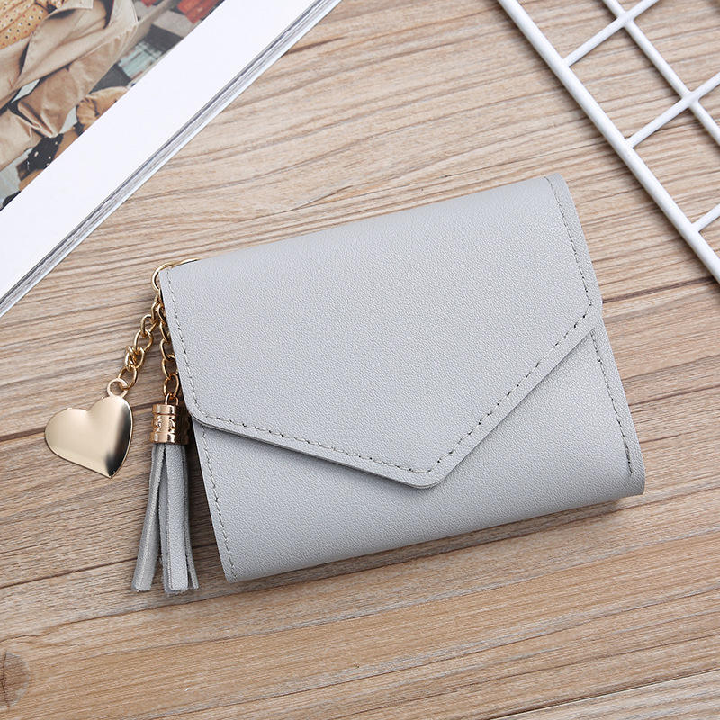 36g Weight Polyester Lining Material Magnetic Buckle Closure Type Business, Travel Occasion Pu Leather Material Solid Color Pattern All Seasons Season Women'S Gender Simple Style Style Square Shape Light Grey, Light Green, Dark Grey, Dark Blue, Grey&Purple, Rose Red, Pink, Red, Green, Blue, Wine Red, Black Color Women'S Solid Color Pu Leather Light Grey Light Green Dark Grey Magnetic Buckle Wallets 16